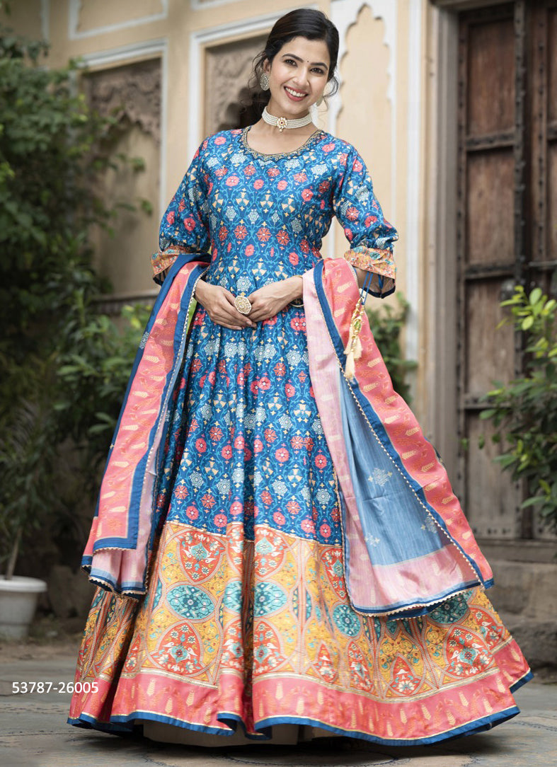 Dola Silk Gown