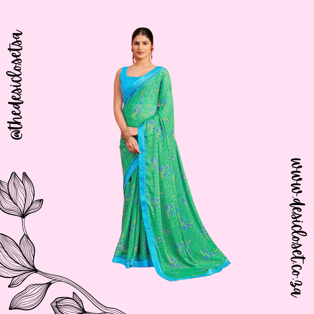 Unstitched Sari