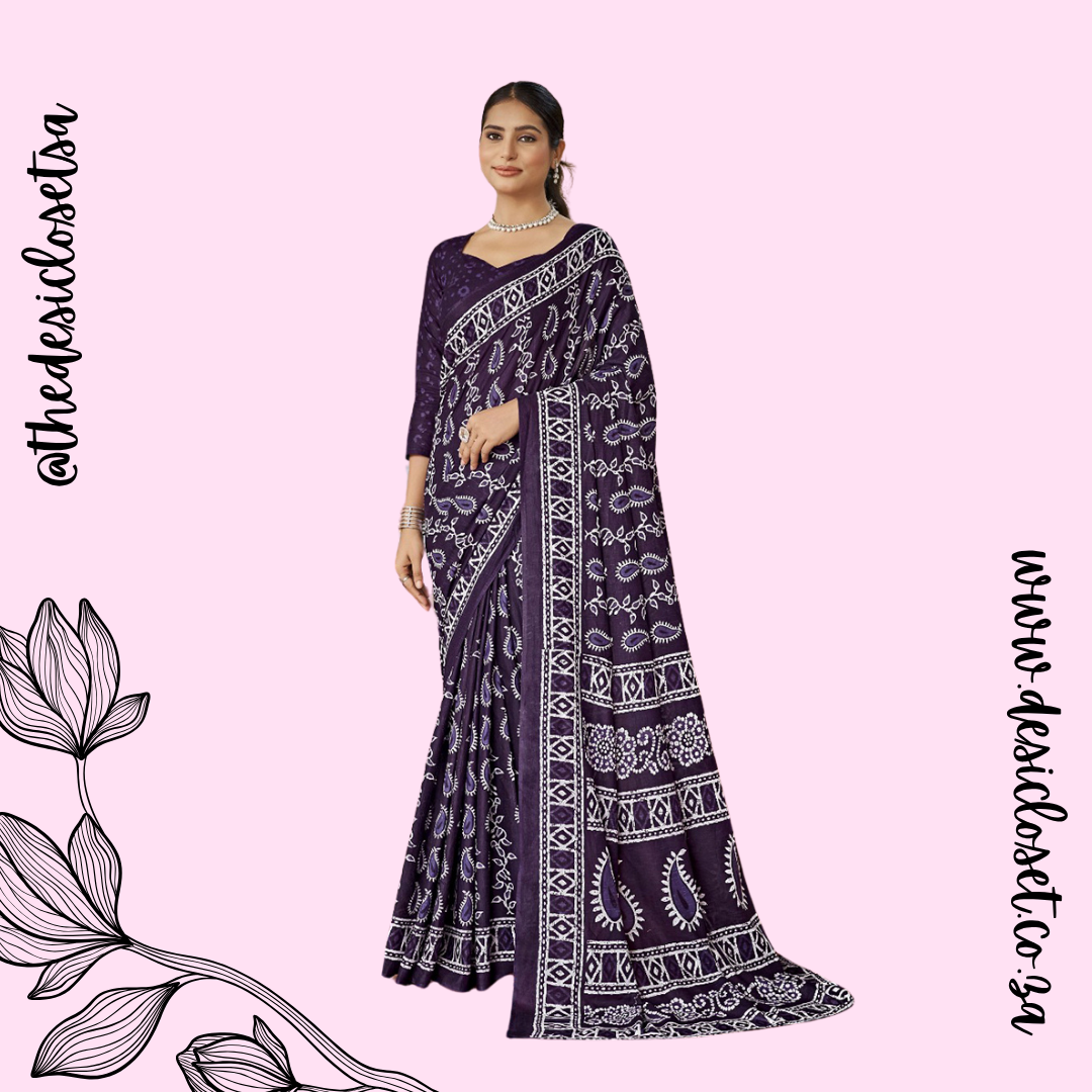 Unstitched Sari
