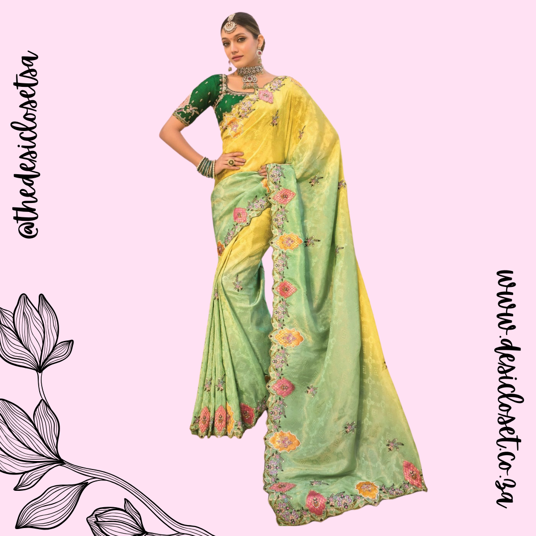 Luxury Unstitched Sari