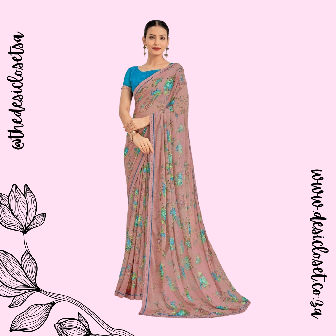 Unstitched Sari