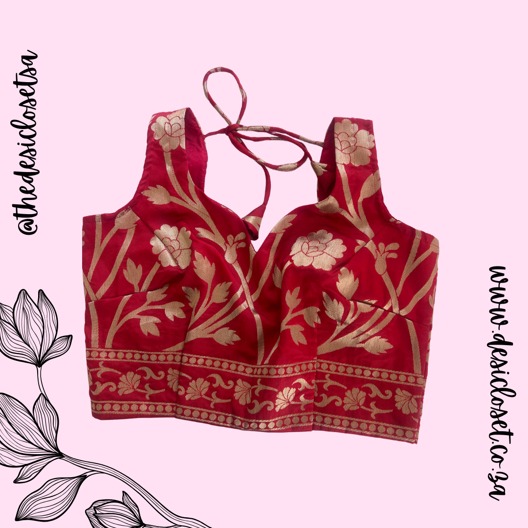 Choli (burnt orange)