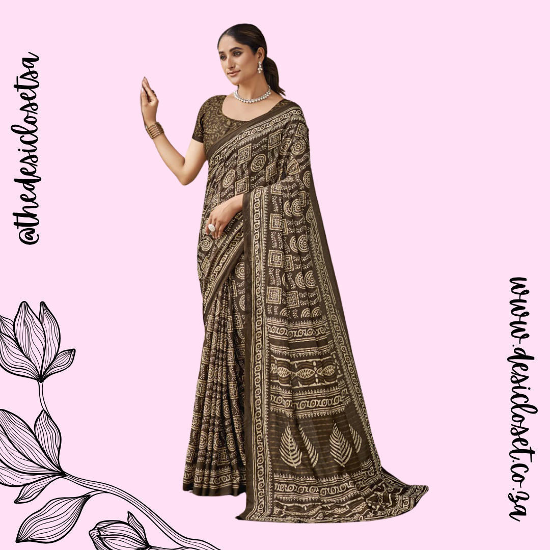 Unstitched Sari