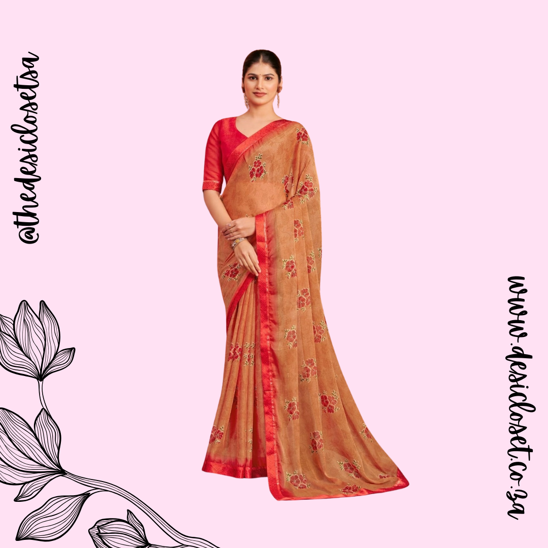 Unstitched Sari