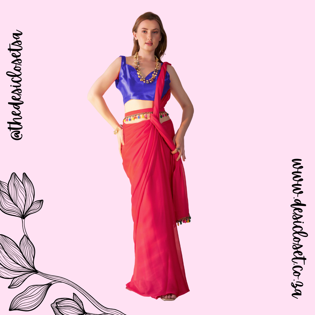 Unstitched Sari