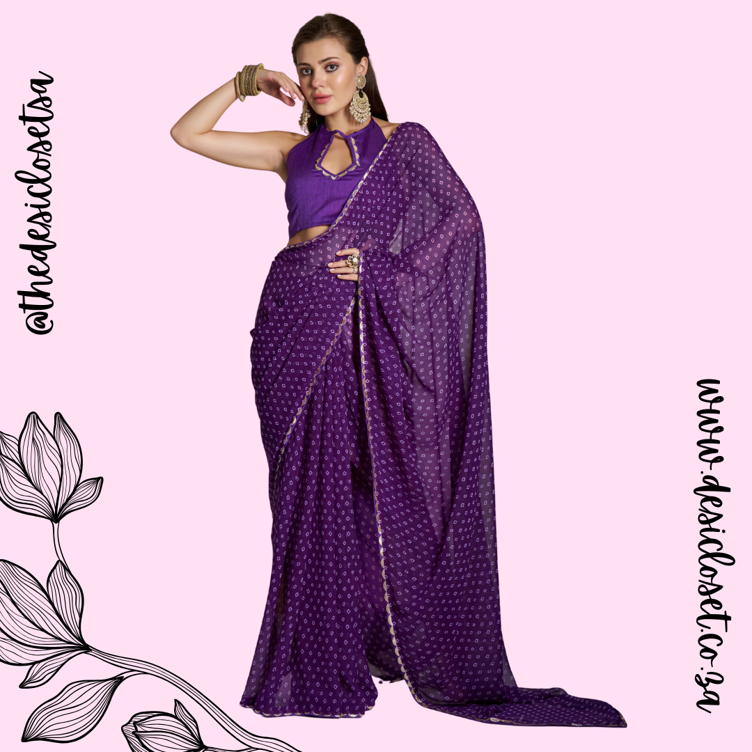 Unstitched Sari