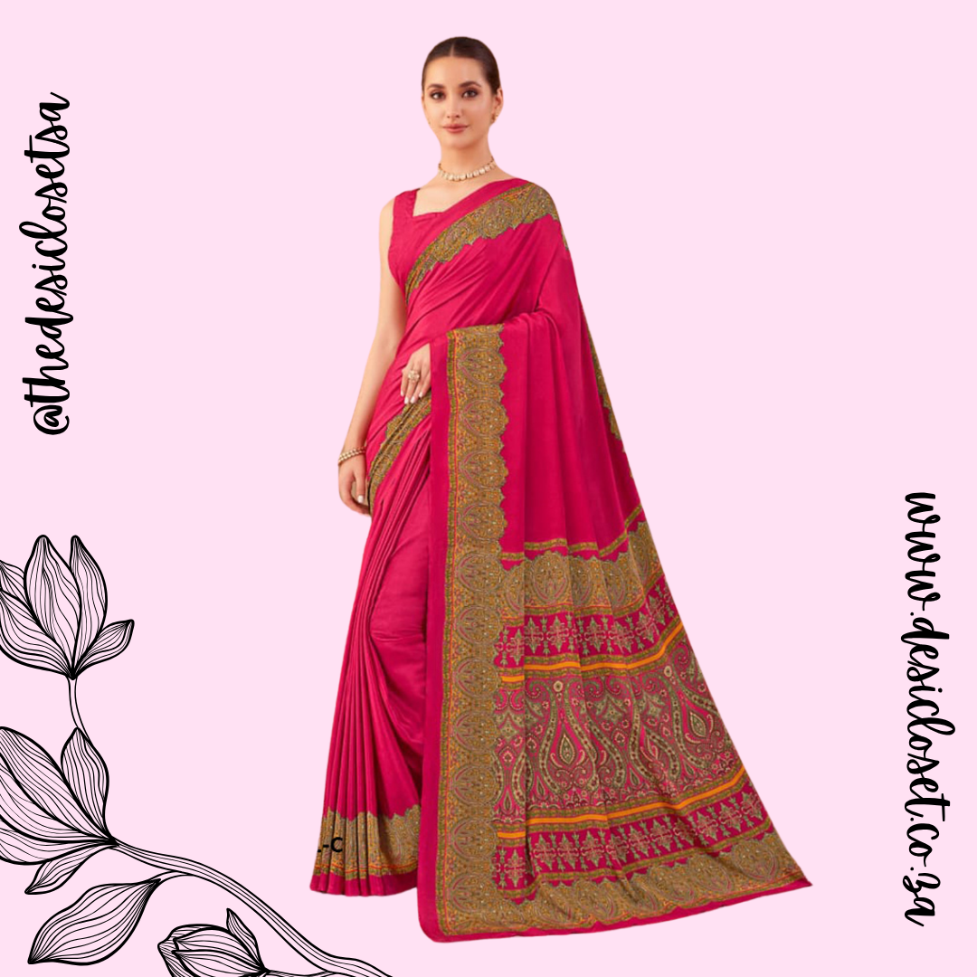 Unstitched Sari
