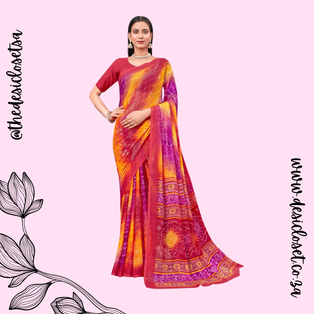 Unstitched Sari