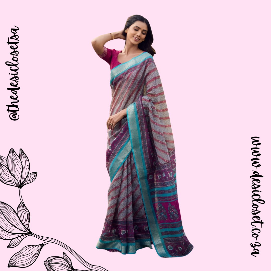 Unstitched Sari