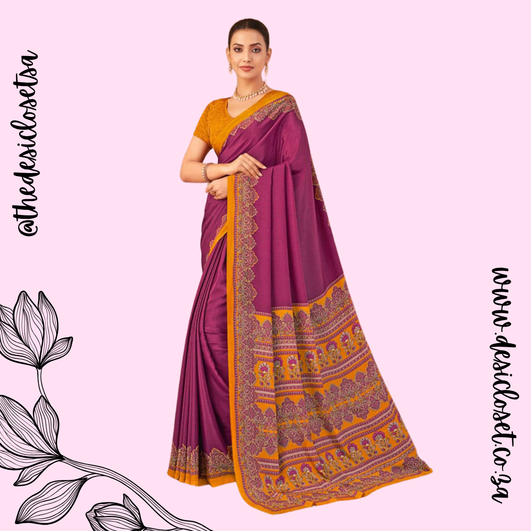 Unstitched Sari