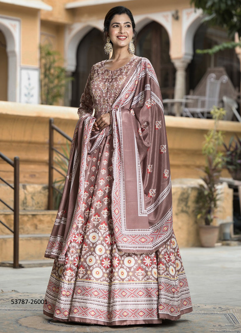 Dola Silk Gown