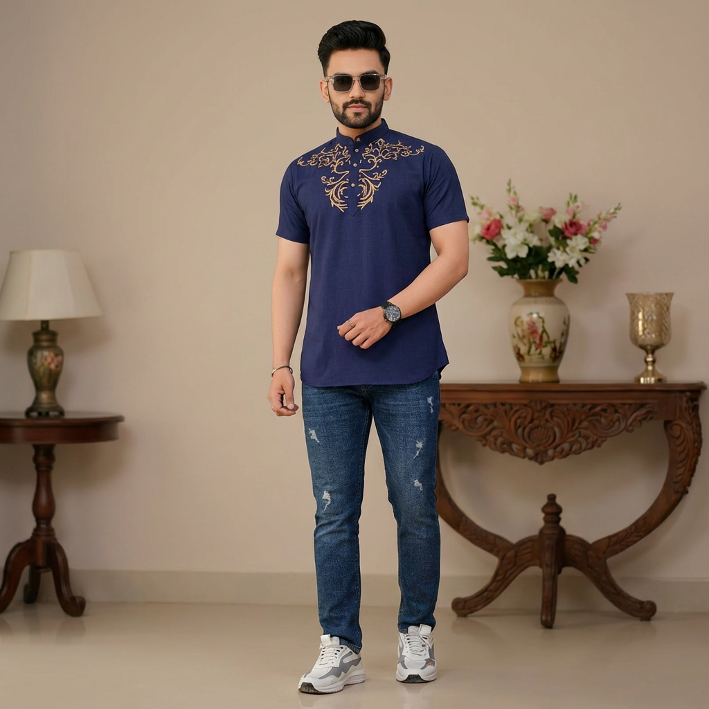 Cotton Kurta (Top Only)