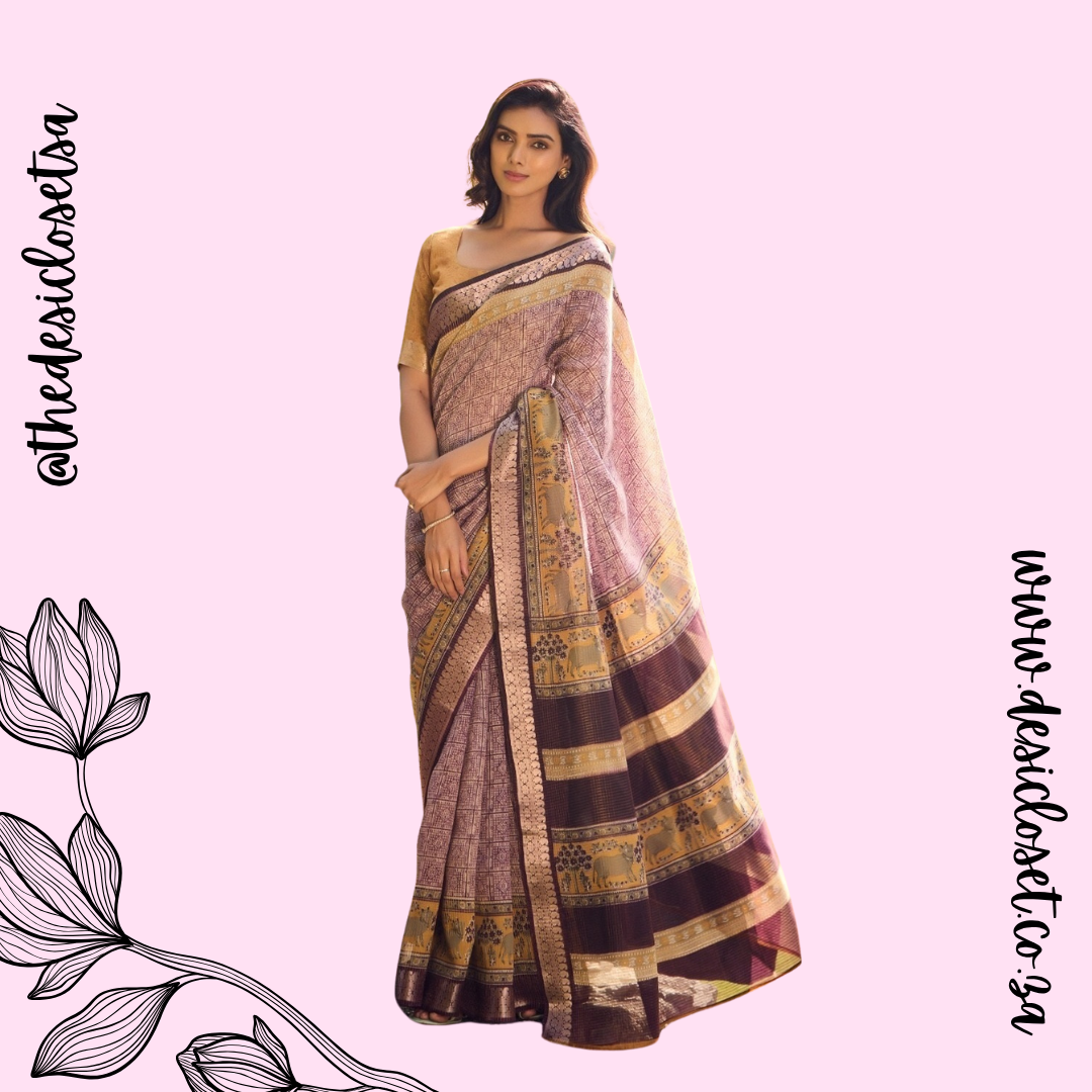 Unstitched Sari