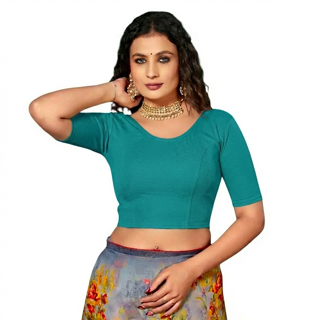 Stretchable sari blouse