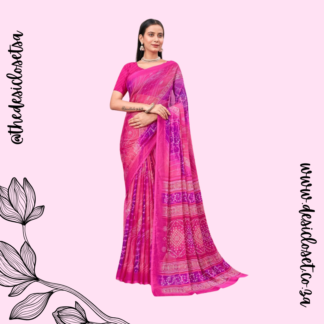 Unstitched Sari