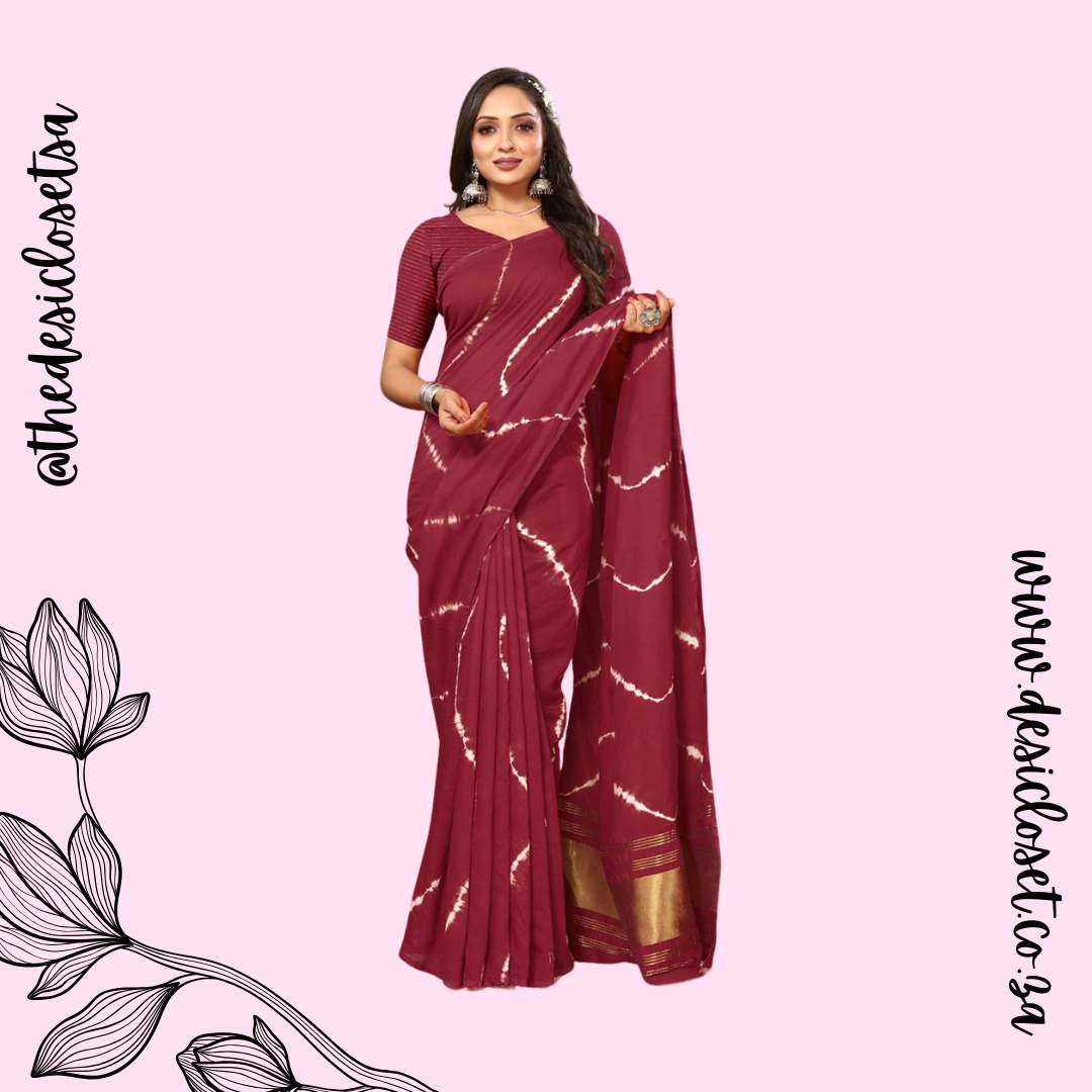 Unstitched Sari