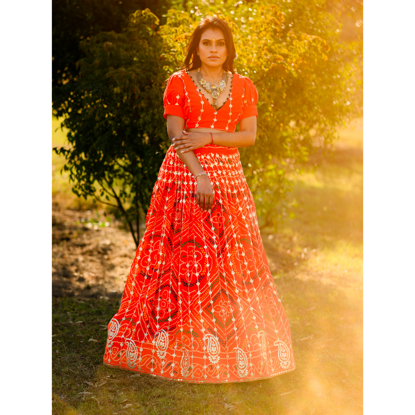 Bhandani Lehenga Set