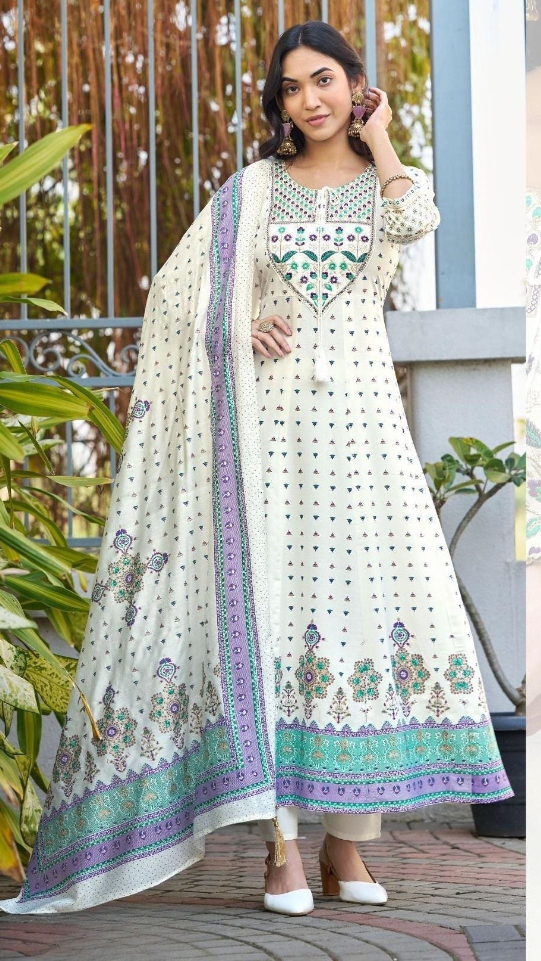 Rayon Anarkali Salwar