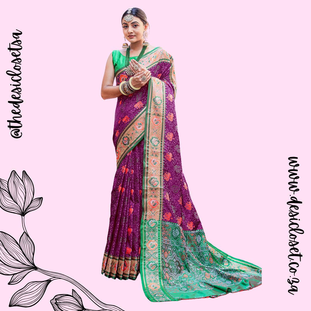 Unstitched Sari