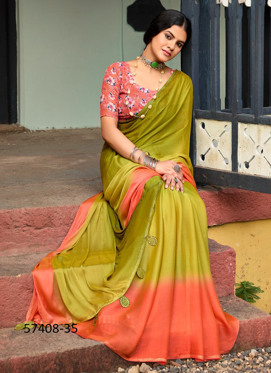 Chiffon Sari