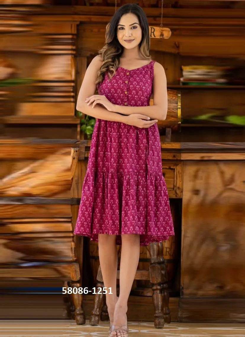 Boho Cotton Summer Dress