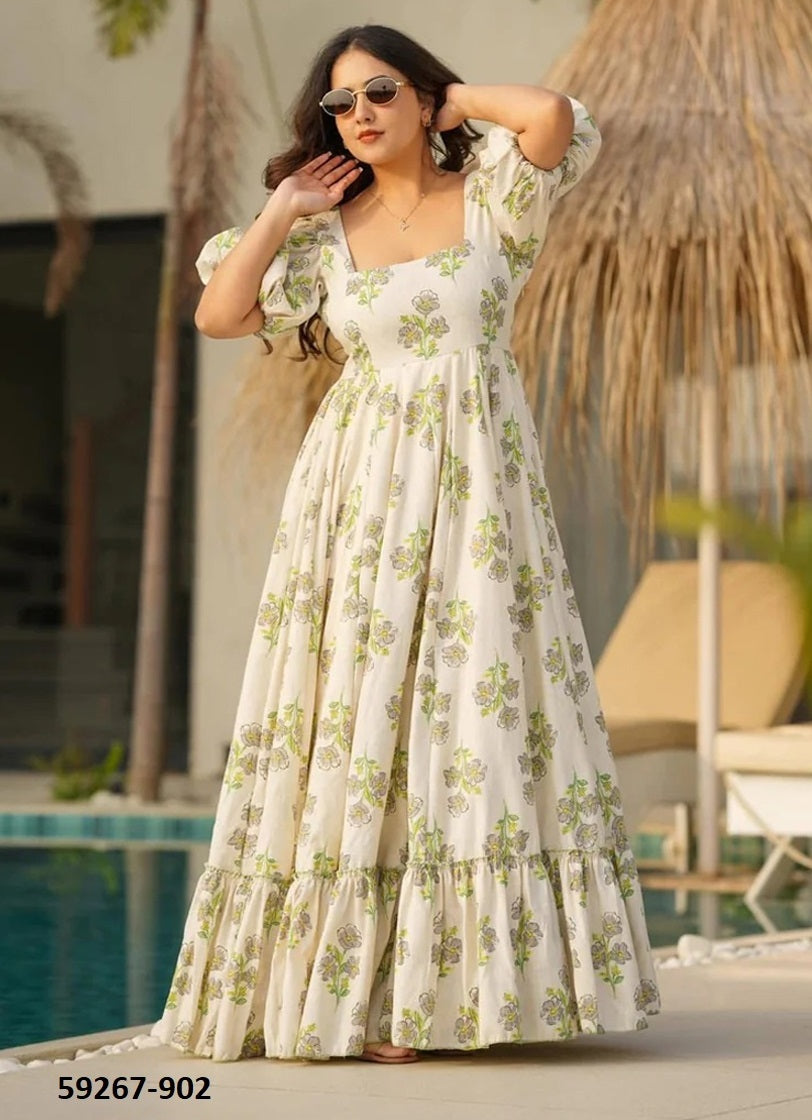 Cambric Cotton Dress