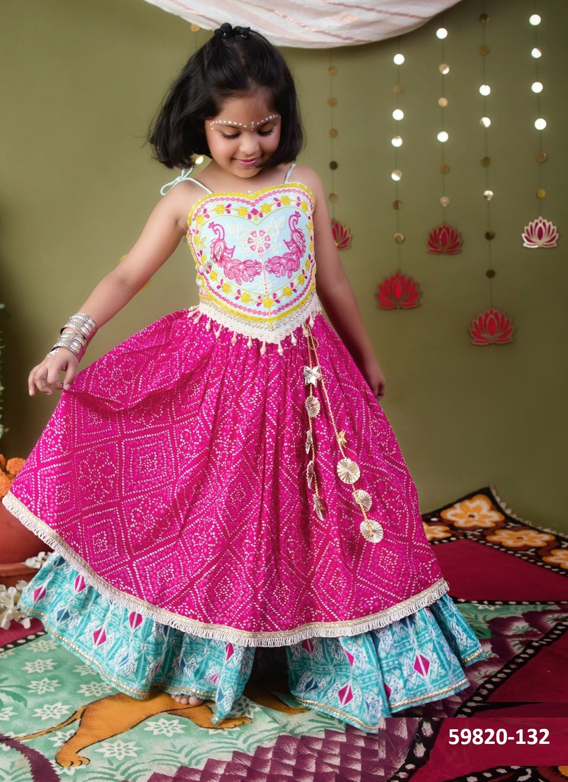 Girls Lehenga Set