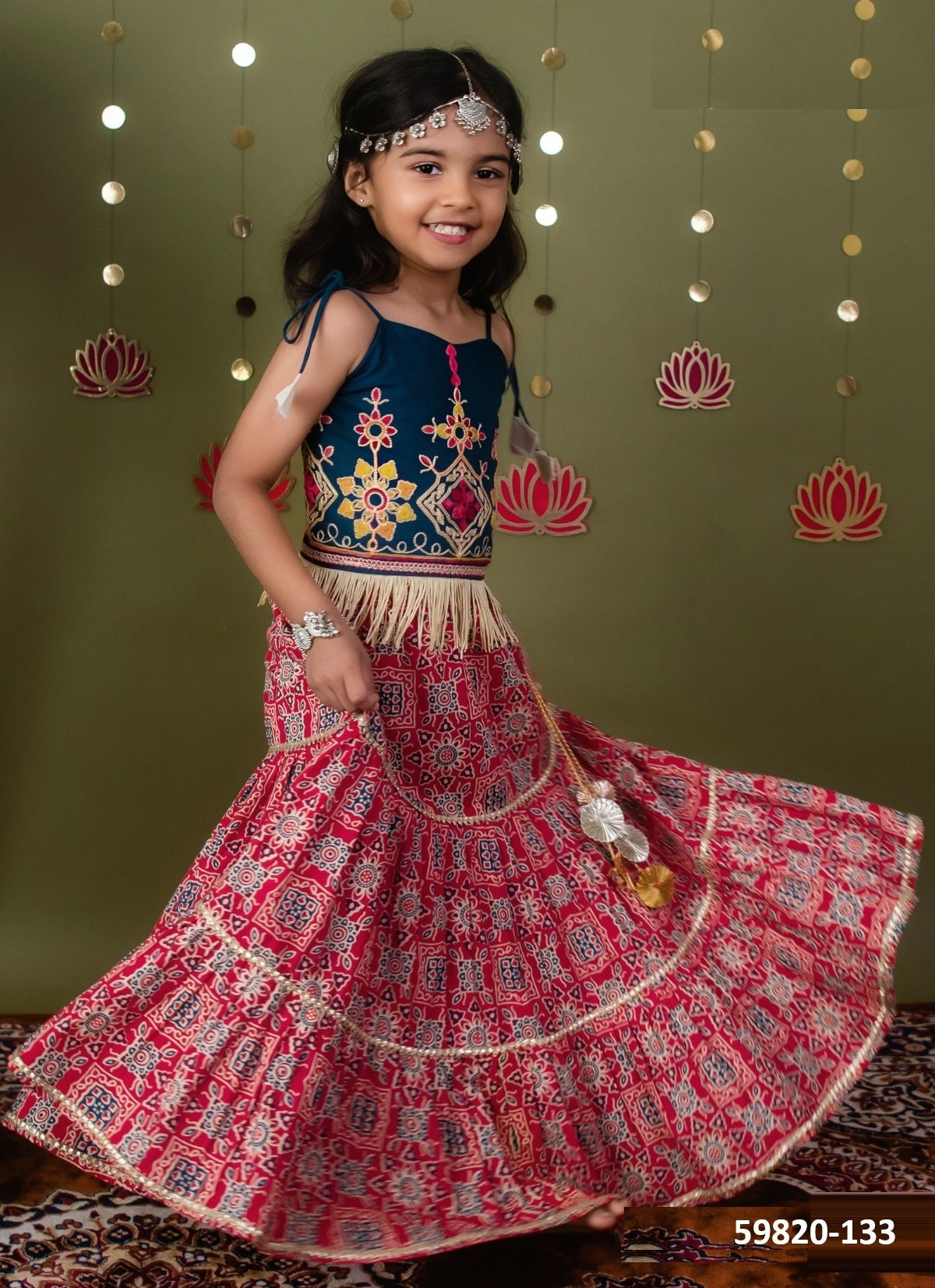 Girls Lehenga Set