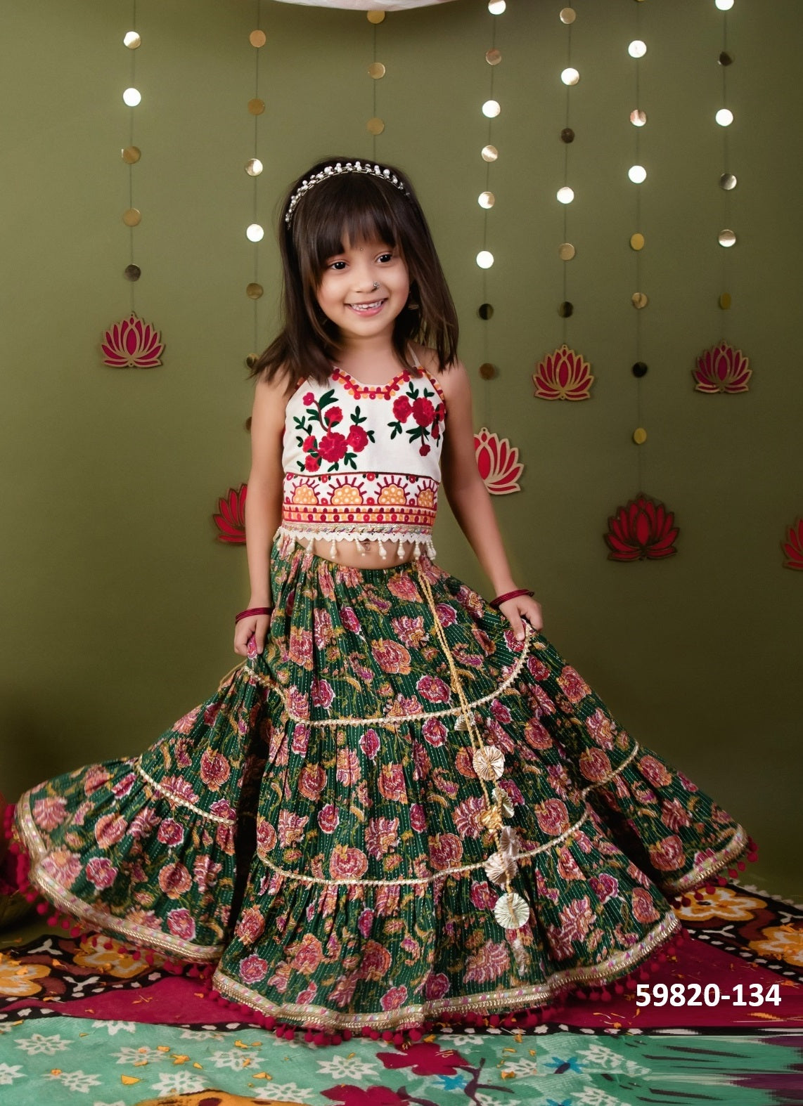 Girls Lehenga Set