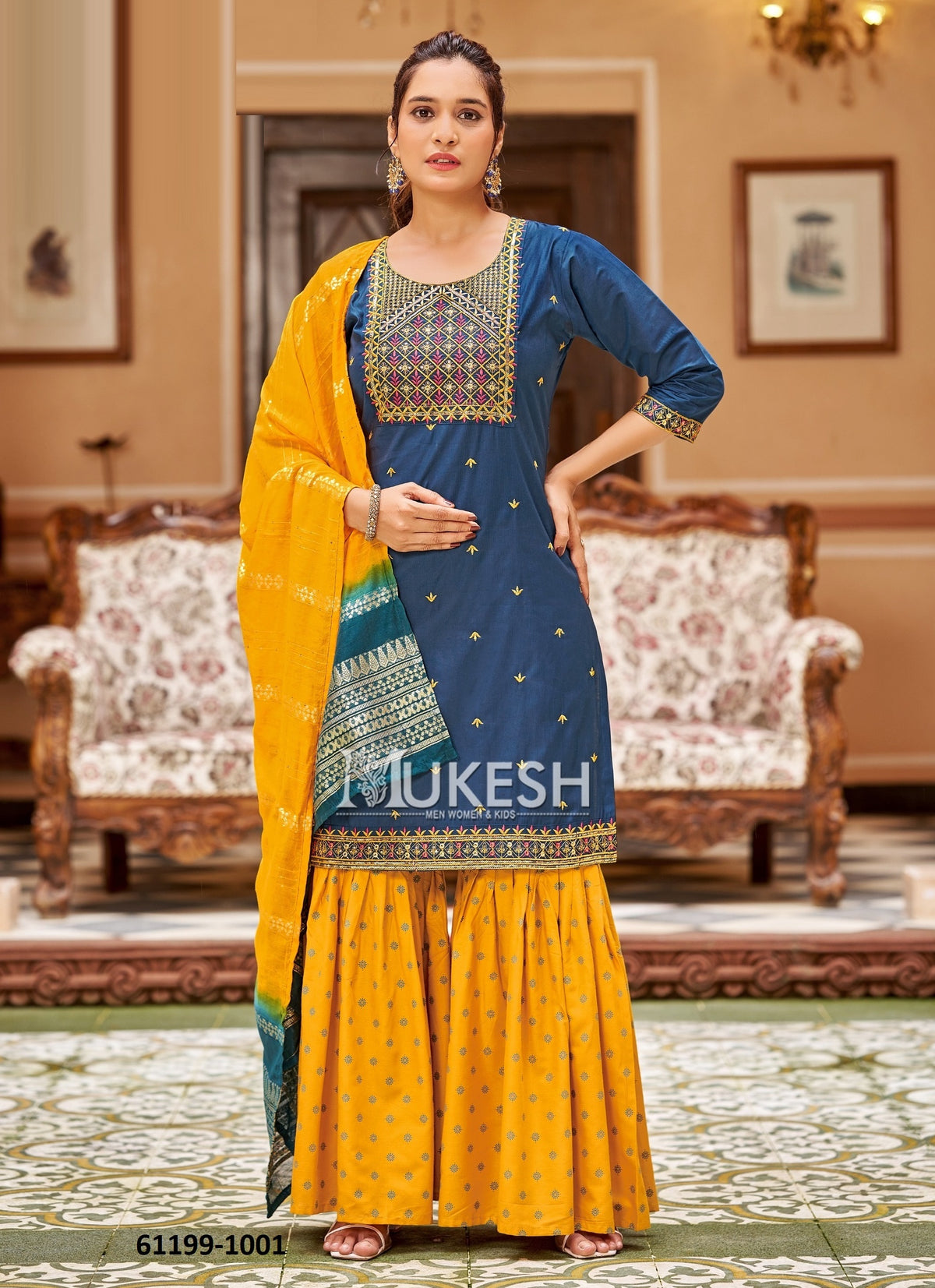 Gadwal Silk Salwar Set