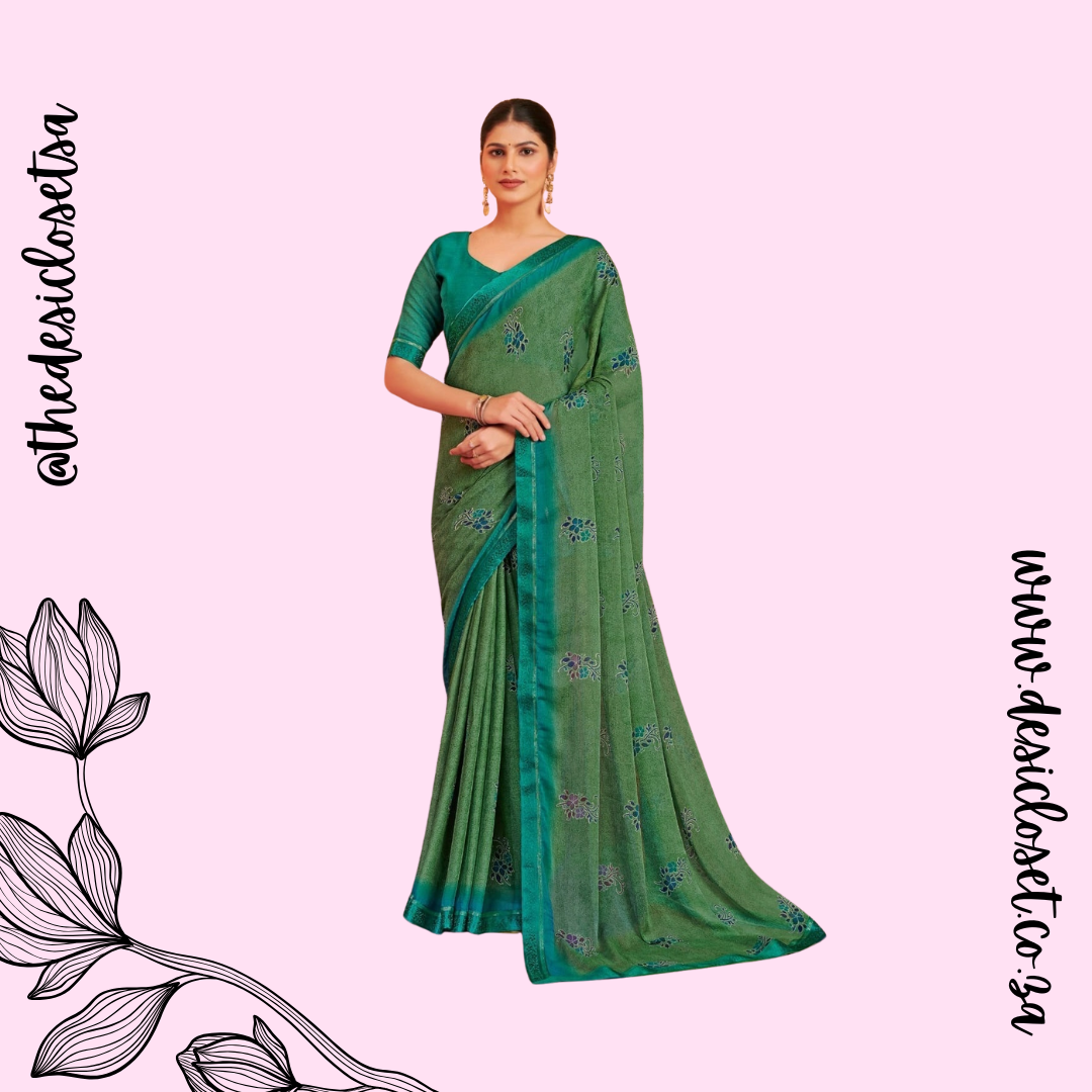 Unstitched Sari