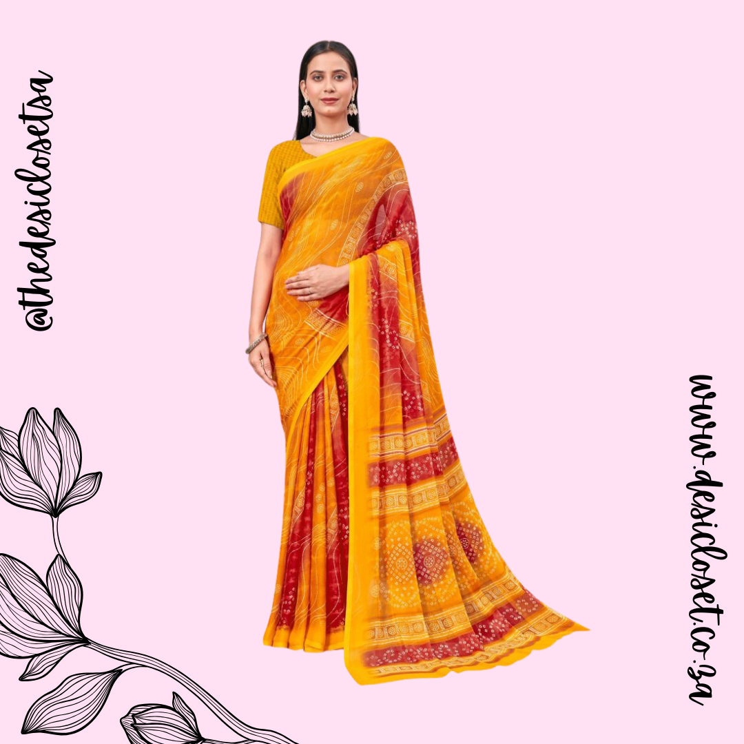 Unstitched Sari
