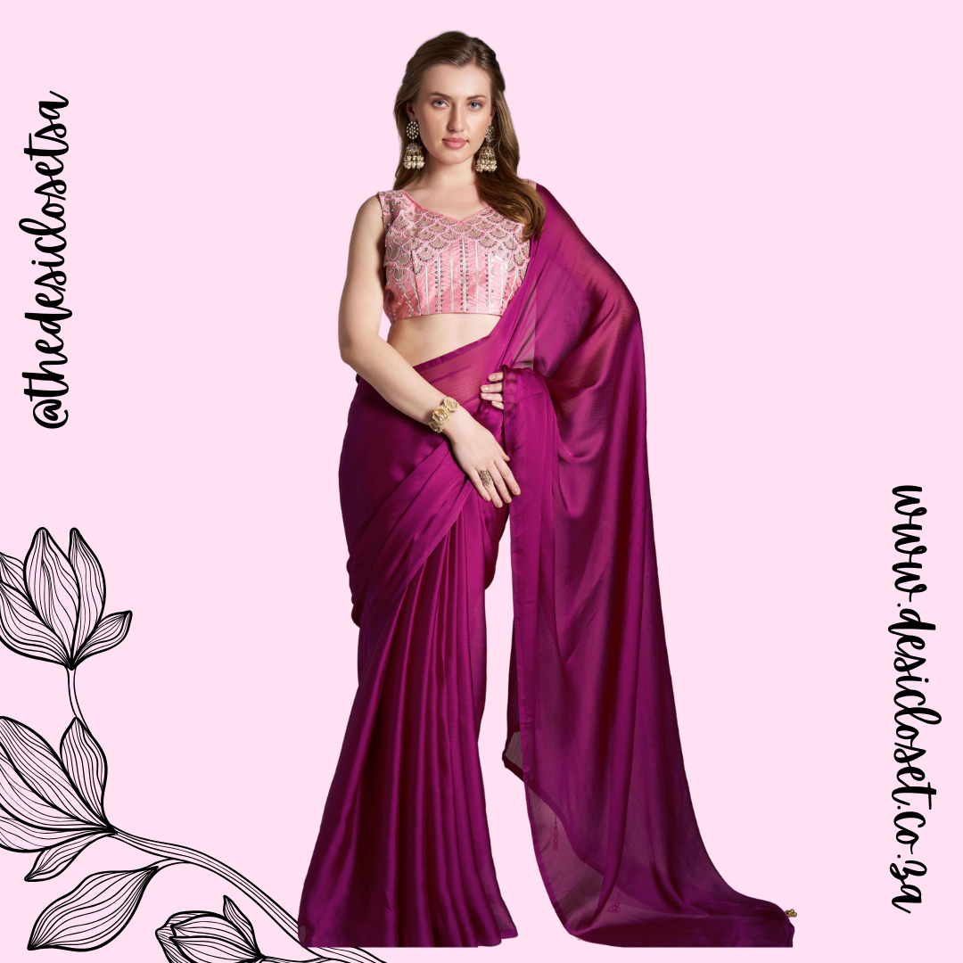 Unstitched Sari