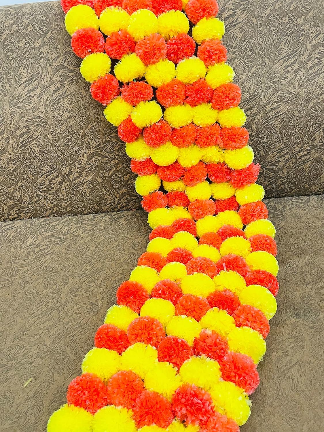 Artificial Marigold Flower Garlands