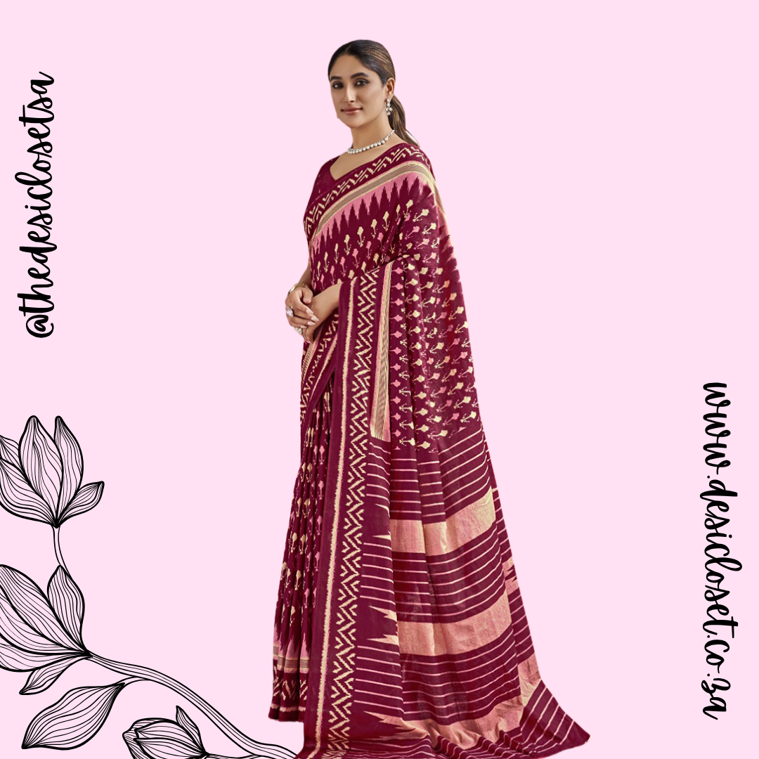 Unstitched Sari