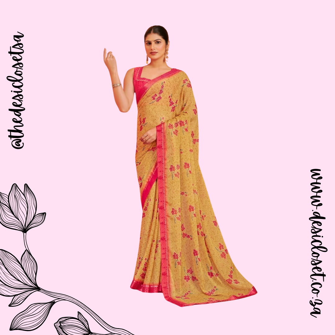 Unstitched Sari