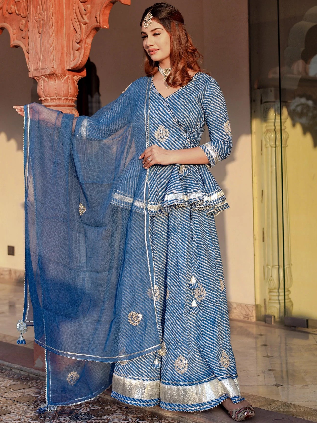 Cotton Lehenga Set