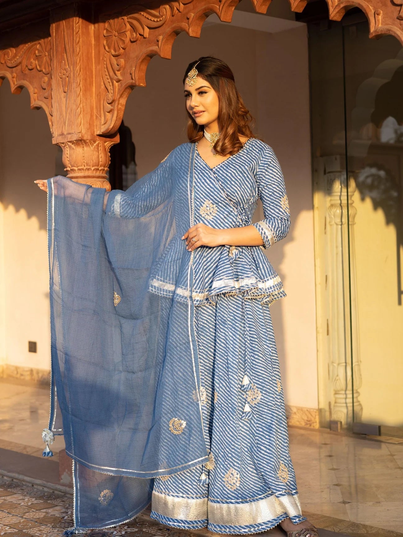 Cotton Lehenga Set