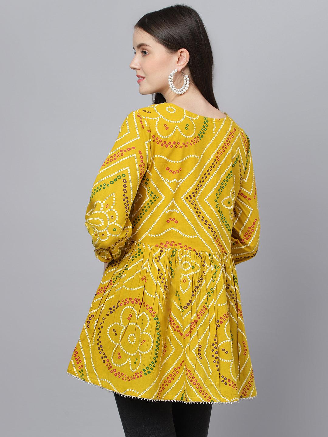 Cotton Bhandani Top