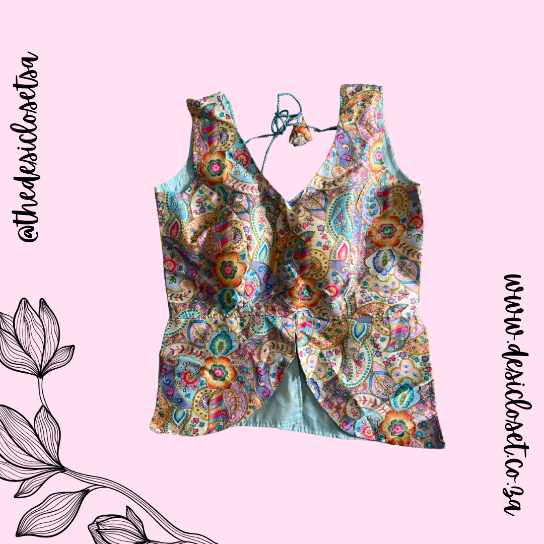 Choli Blouse (Semi Peplum)