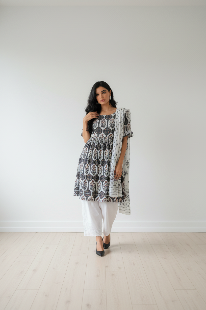 Cotton Salwar - XXL (SA38)