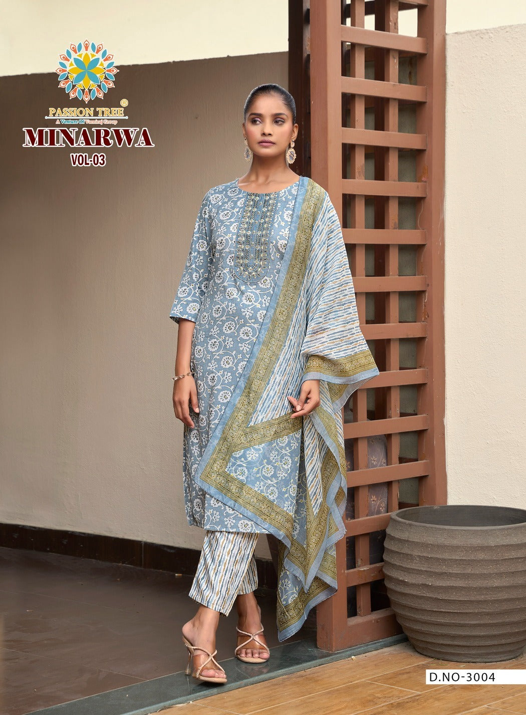 Printed Rayon Salwar Set
