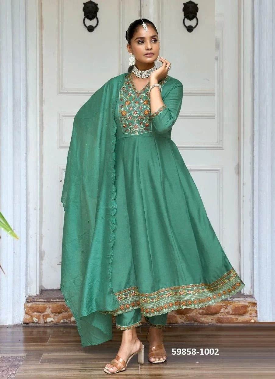 Vichitra Silk Salwar