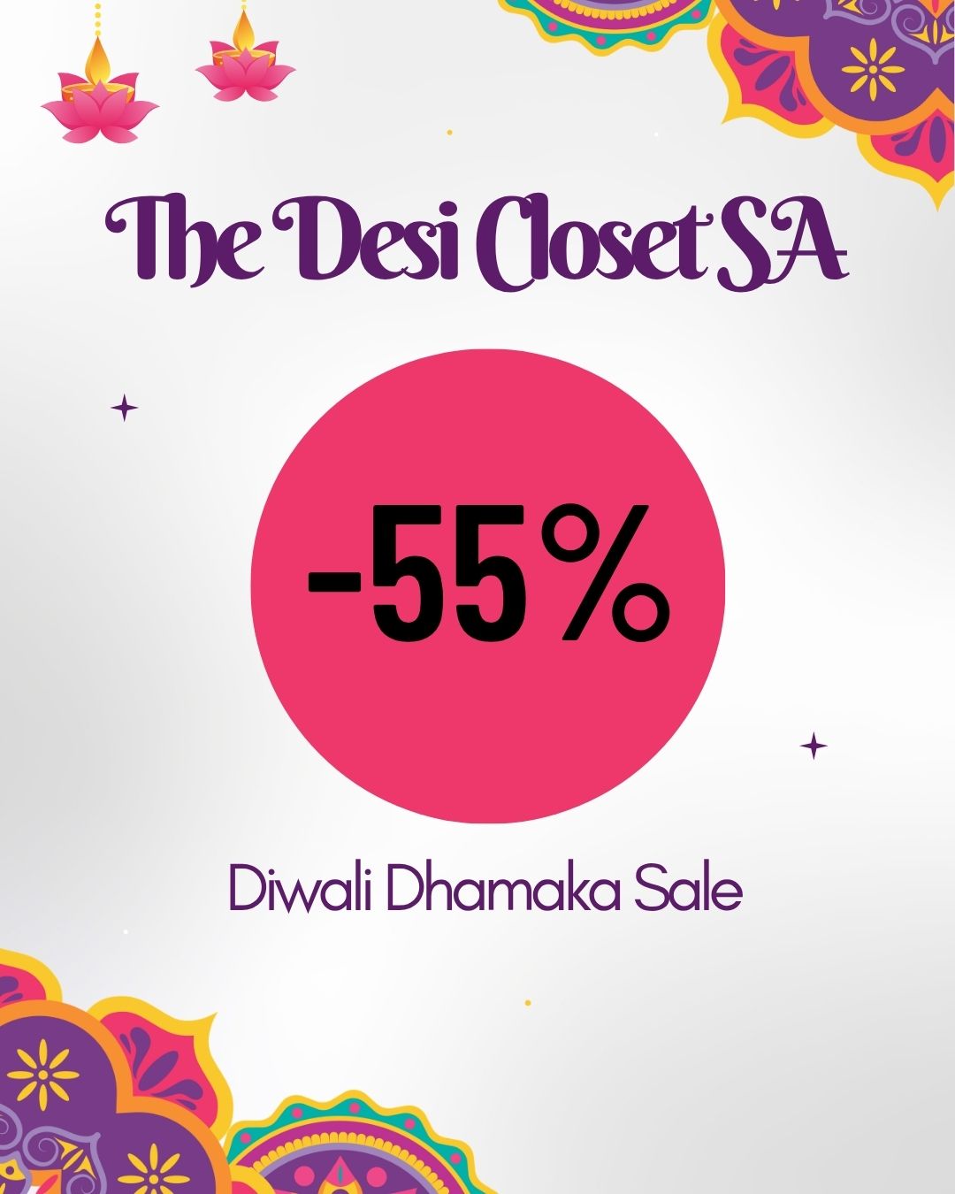 Diwali Dhamaka -55%
