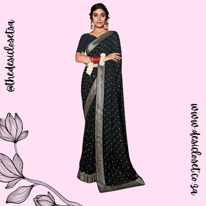 Unstitched sari
