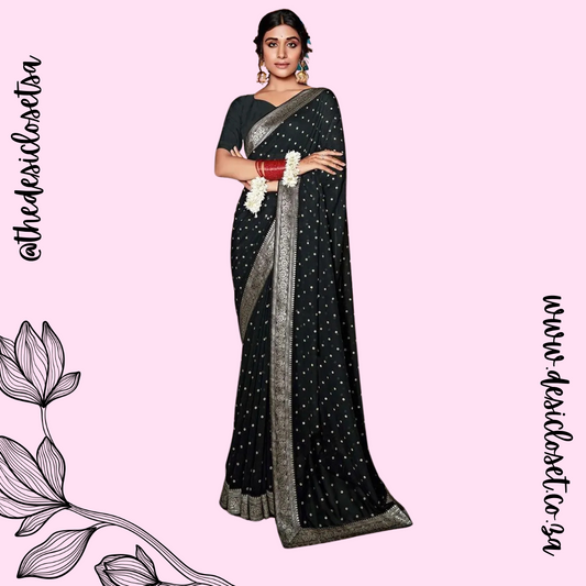 Unstitched sari