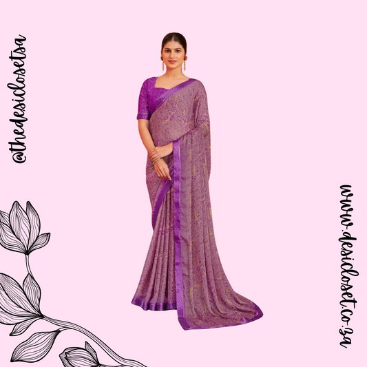 Unstitched Sari