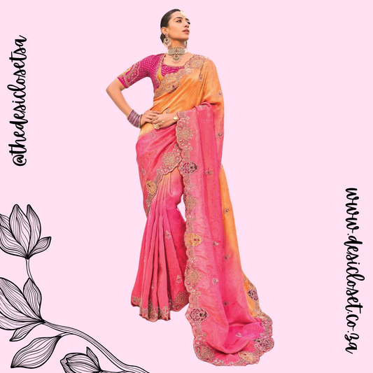 Luxury Unstitched Sari