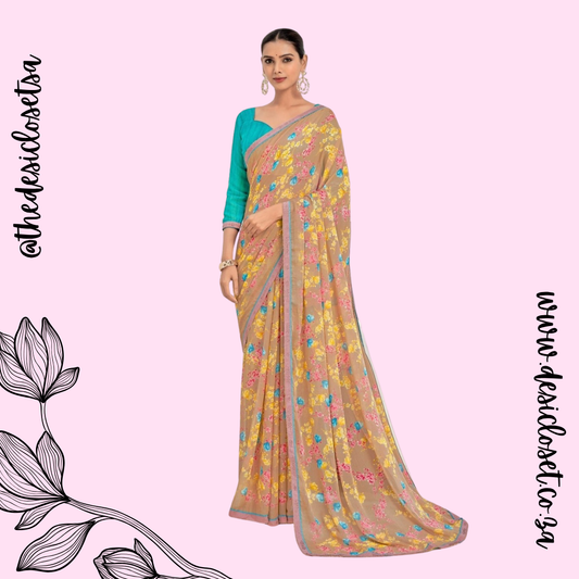 Unstitched Sari