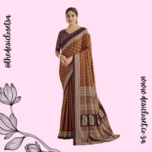 Unstitched Sari